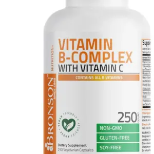 Bronson B Complex with Vitamin C Capsules