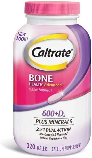 Caltrate 600mg + D3 Mineral Tablets